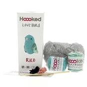 KIT AMIGURUMI HOOOKED - LOVE BIRD RICO - LAGOON 