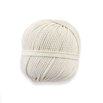 CORDE COTON MACRAME 100 METRES X 3 MM - COL. NATUREL