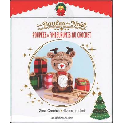 COFFRET LES BOULES DE NOEL AU CROCHET - LE RENNE