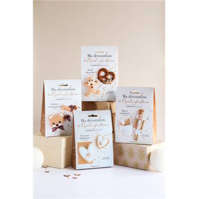 KIT MA DECORATION DE NOEL EN FEUTRINE - FIDELES COMPAGNONS