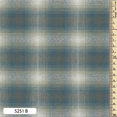 TISSU OLYMPUS SAKIZOMEMOMEN 251B - COTON TISSE TEINT - 110 CM 