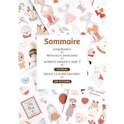 MA COLLECTION STICKERS - L'UNIVERS D'ANNA B. - + DE 400 STICKERS 