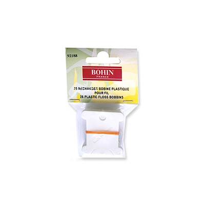 BOBINETTES PLASTIQUE S/SUSP x25