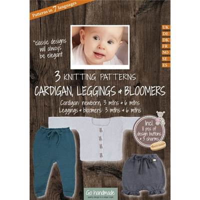 PATRON TRICOT BEBE - CARDIGAN BLOOMER PANTALON + ACCESSOIRES