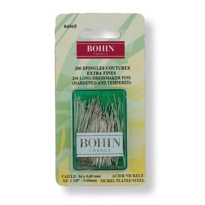 EPINGLES COUTUREX EXTRA FINE-EC4- N°6 - 34 X 0.60 - X200