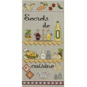 SECRETS DE CUISINE - SEMI-KIT FICHES & CHARMS