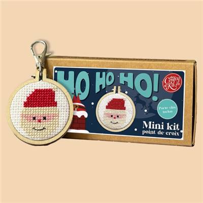 MINI KIT POINT DE CROIX - HO HO HO !