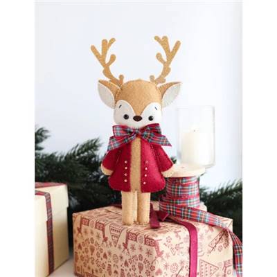 COFFRET DECORATION DE NOEL EN FEUTRINE - 4 PROJETS DIY 100% FAIT MAIN