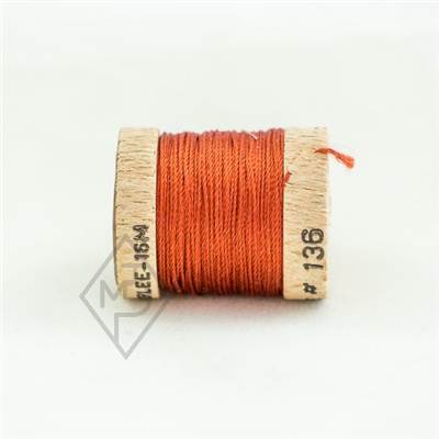 SOIE PERLEE - COL 136 - BOBINE BOIS DE 16 METRES