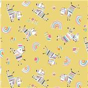 TISSU DASHWOOD STUDIO - RAINBOW FRIENDS 1792 - COTON - 110CM