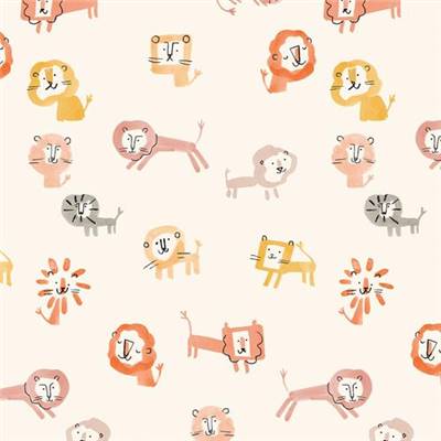 TISSU DASHWOOD STUDIO - ROAR-SOME 2068 - COTON - 110 CM 