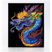 KIT BRODERIE DIAMANT NEON NOIR - DRAGON