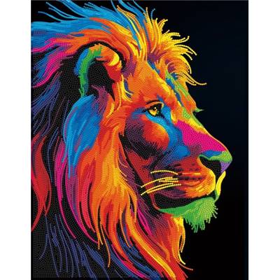 KIT BRODERIE DIAMANT NEON NOIR - LUMINOUS PRIDE