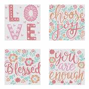 KIT BRODERIE DIAMANT MINI DOTZ - LOVE BLESSINGS - PACK 4 DESSINS