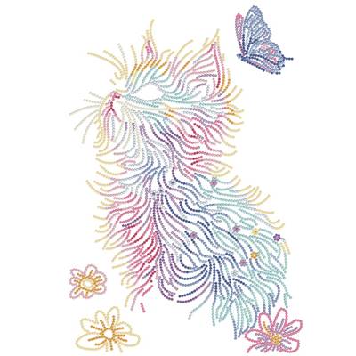 KIT BRODERIE DIAMANT DOTZ - DREAMER AVEC CADRE