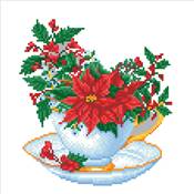 KIT BRODERIE DIAMANT - COUPE FLEURIE