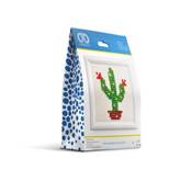 KIT BRODERIE DIAMANT - LE CACTUS - LIVRE AVEC CADRE