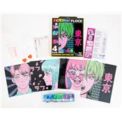 KIT BRODERIE DIAMANT DOTZIES FLOCK - 4 ANIME