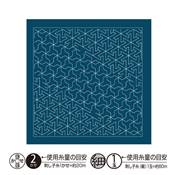 LOT 3 COUPONS TISSU SASHIKO 33 x 66 CM -HANAFUKIN 2133