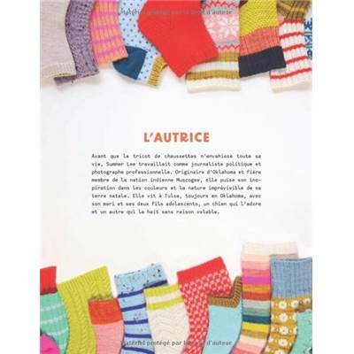MES CHAUSSETTES FUN EN TRICOT - 25 MODELES COLORES POP ET TENDANCE 