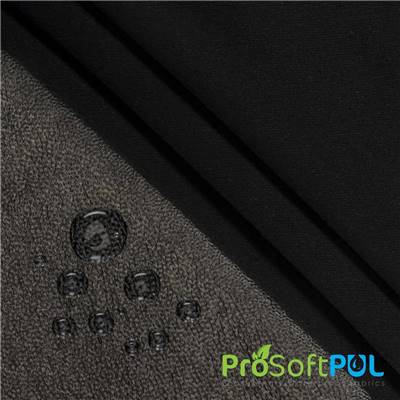 V2 ProSoft Organic Cotton Jersey Stretch-FIT LITE ECO-PUL 138CM  NOIR