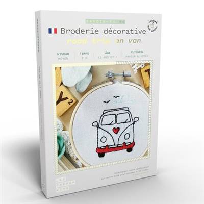 FRENCH KITS - BRODERIE DÉCORATIVE - ROAD TRIP EN VAN