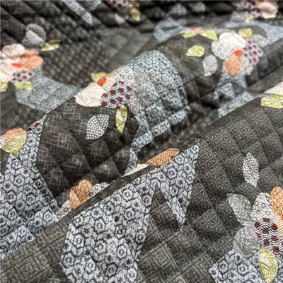 TISSU MATELASSE KURENAI 13100-3F - COTON-POLYESTER  - 110 CM 