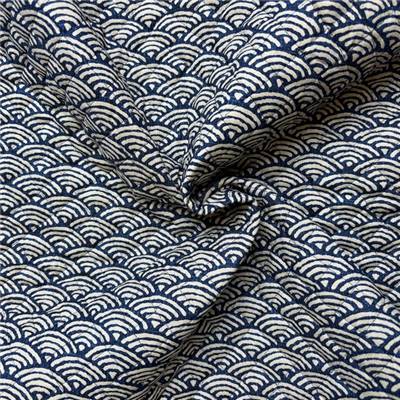TISSU MATELASSE KURENAI 36560-2A - COTON-POLYESTER  - 110 CM 