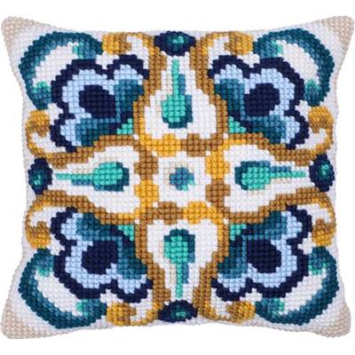 COUSSIN POINT DE CROIX LADYBIRD - SIENA TILE - 40 X 40 CM