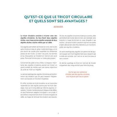 LE LIVRE POUR TRICOTER EN ROND 