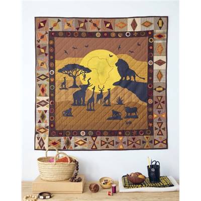 L'AFRIQUE EN PATCHWORK - 10 QUILTS INEDITS