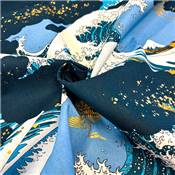 TISSU JAPONAIS NAKA FABRICS - 1300-3A - 100% COTON - 110 CM