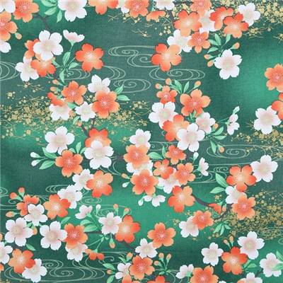 TISSU JAPONAIS NAKA FABRICS - 2900-2C - 100% COTON - 110 CM