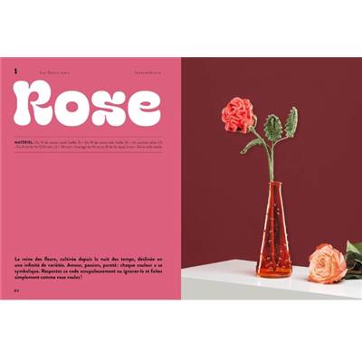 MON BOUQUET AU CROCHET - 25 FLEURS A REALISER ET A ASSOCIER