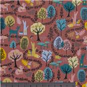 QUILT WEAVES - WOODLAND WONDERLAND - FORET - 100% COTON - 110 CM