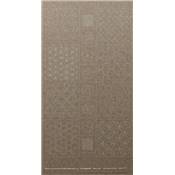 TISSU TSUMUGI A2501 TAUPE IMPRIME -PANNEAU 61X108 CM -MINI 9 PANNEAUX