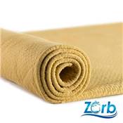 SUPER ABSORBANT ZORB® 3D COTON BIO MD - 150CM - JAUNE