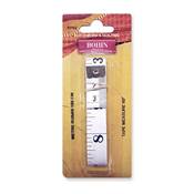 METRE RUBAN - 150 CM X 10 MM - FIBRE DE VERRE - BLISTER DE 1