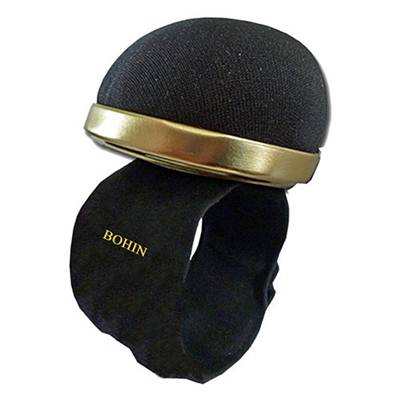BRACELET AJUSTABLE PELOTE VELOURS - NOIR - SACHET DE 1