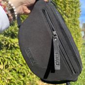 SAC BANANE MUUD EN TISSU - VEGAS - NOIR