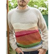 TRICOT HOMMES - 15 PATRONS EN AIGUILLES CIRCULAIRES