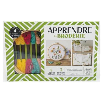 COFFRET APPRENDRE LA BRODERIE - COFA005