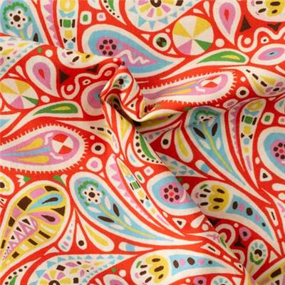 TISSU DASHWOOD STUDIO - ACE LAWN - 1812 RED - COTON - 148 CM