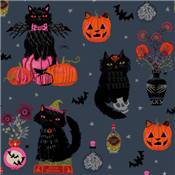 TISSU DASHWOOD STUDIO - THE WITCHING HOUR 2605 - COTON - 110 CM