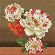 KIT BRODERIE DIAMANT - CAMELLIA & LILLY BOUQUET