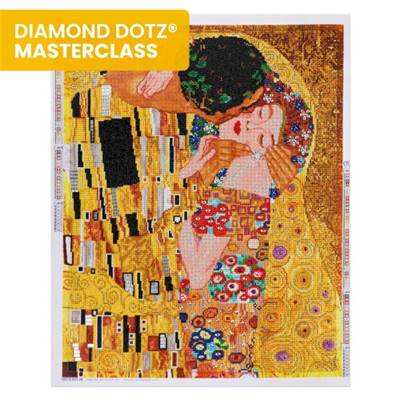 KIT BRODERIE DIAMANT DIAMOND DOTZ MASTERCLASS - LE BAISER - KLIMT