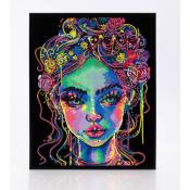 KIT BRODERIE DIAMANT NEON NOIR - ELECTRIC BEAUTY