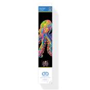 KIT BRODERIE DIAMANT NEON NOIR - OCTOPUS