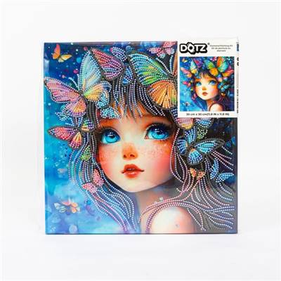 KIT BRODERIE DIAMANT DOTZ - PILLYWIGGIN AVEC CADRE