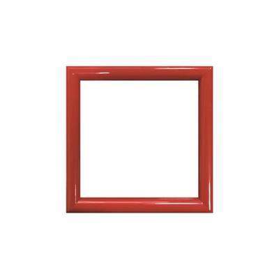 CADRE PLASTIQUE ROUGE POUR DIAMOND DOTZ SERIE S - 9.7 X 9.7 CM